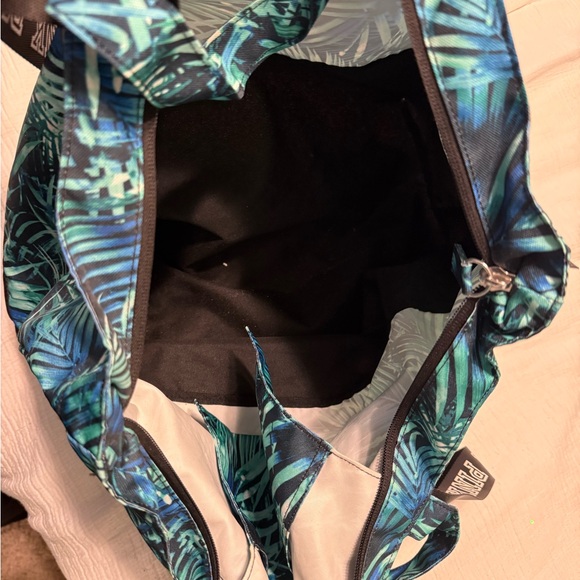 PINK Victoria's Secret Tropical Print Tote Bag - Picture 3 of 4